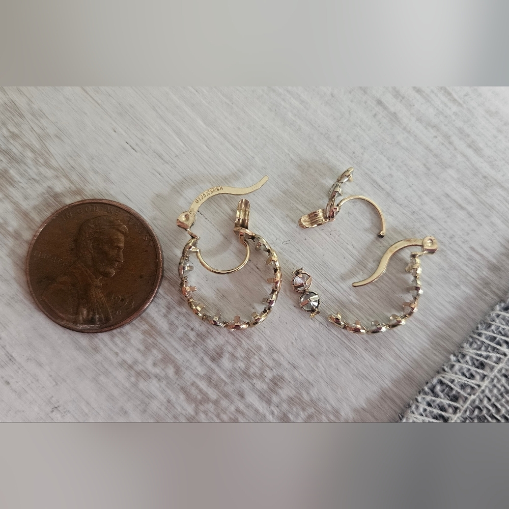 10k Mexican Gold earrings